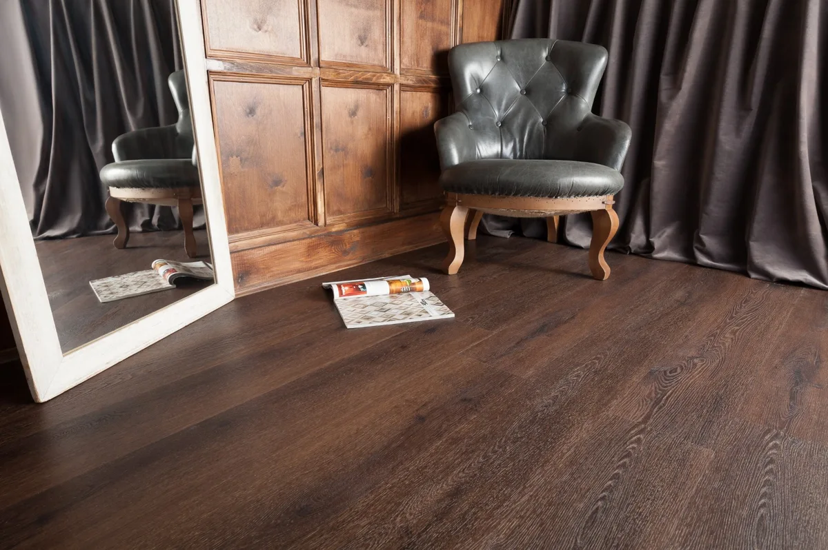 Кварцвиниловый SPC ламинат Aquafloor RealWood AF6043 1220×178×6