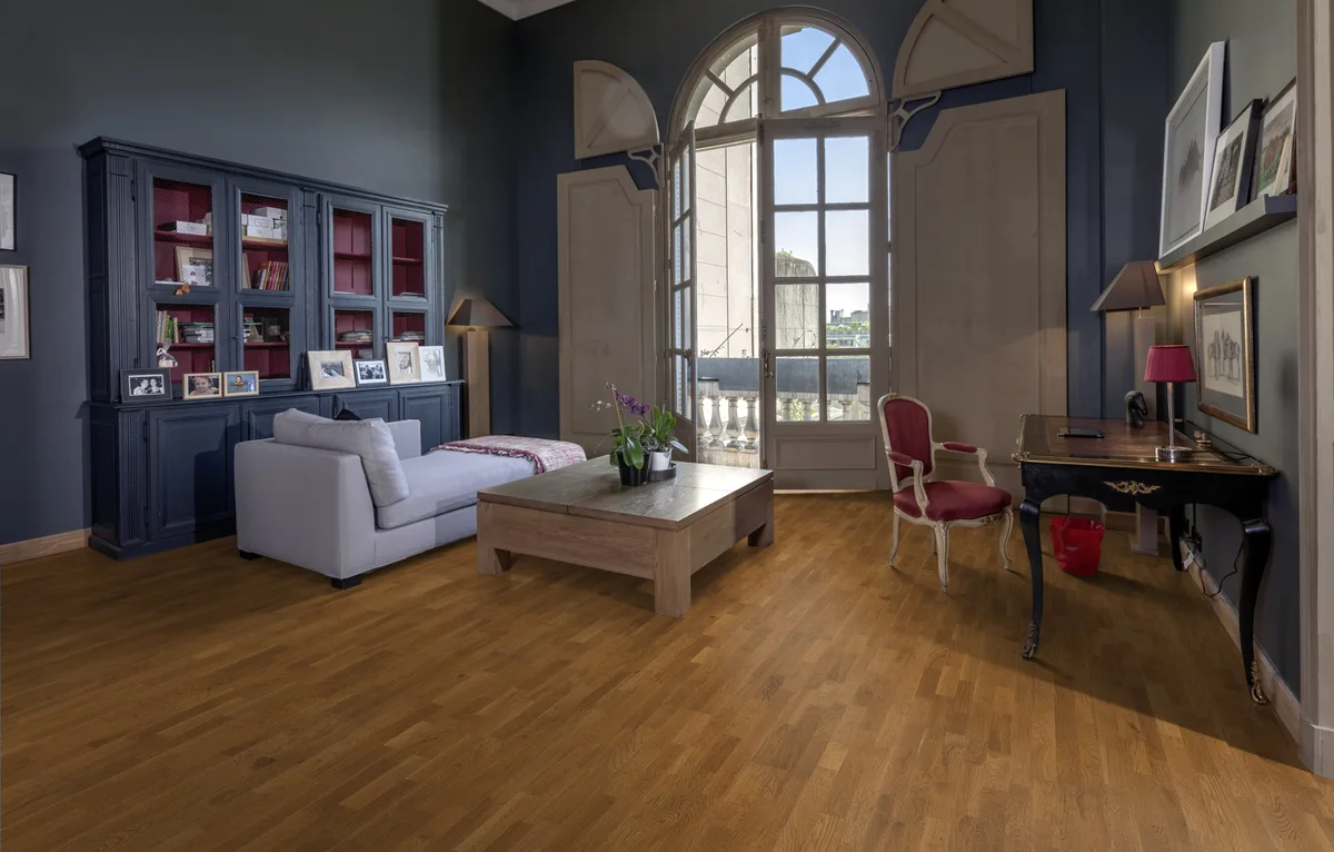 Паркетная доска Kahrs Трес Дуб Бисби Bisbee 133NABEK5MUW240 Variation 2423×200×13