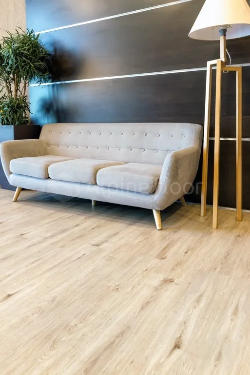 Кварцвиниловая плитка Alpine Floor клеевая Easy Line Дуб Ваниль ECO 3-4 1219,2×184,15×3