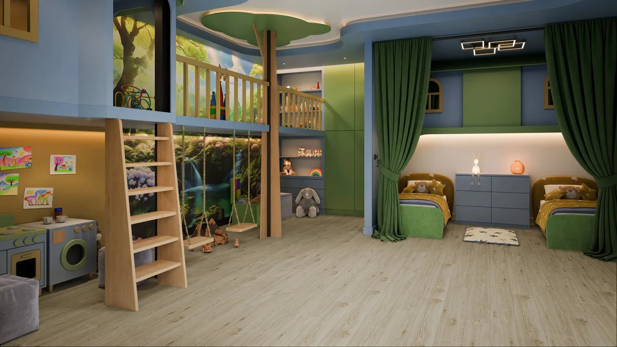 Кварцвиниловая плитка Damy Floor клеевая Family LVT Дуб Светлый TCM285-15-LVT 1227×187×2,5