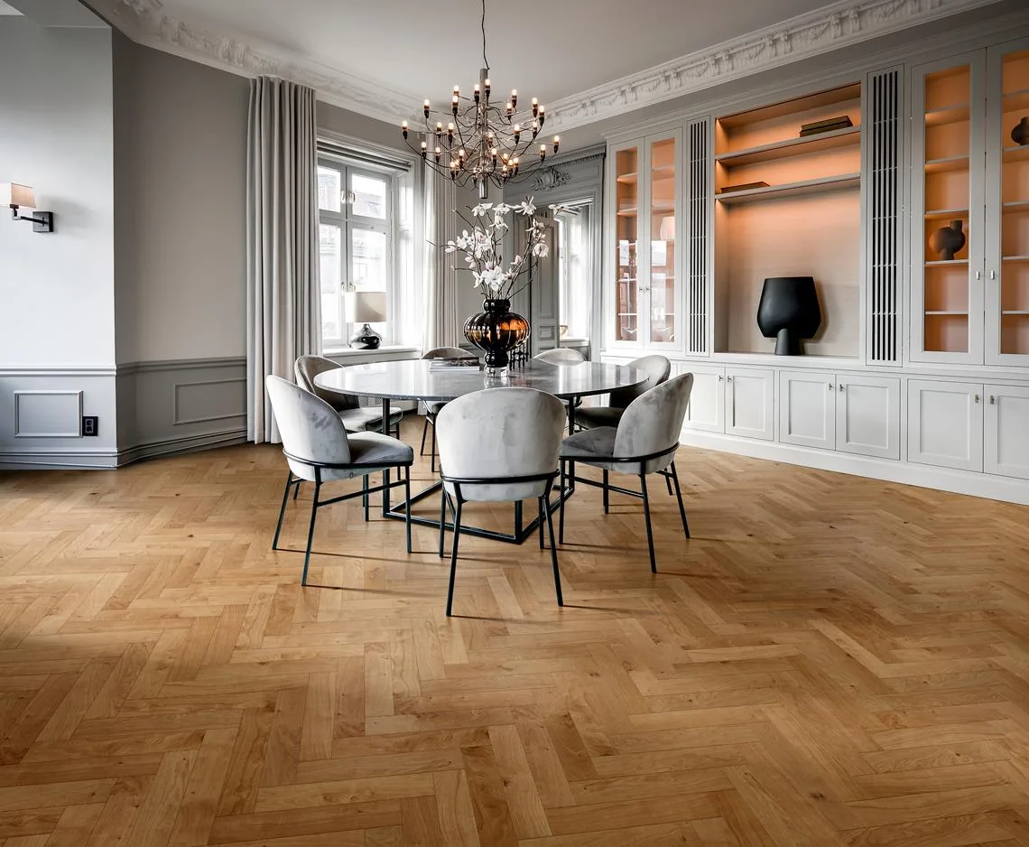 Инженерная доска Kahrs Дуб CD Natural 111PCDEKF0KE600 Lively венгерская елка 600×120×11