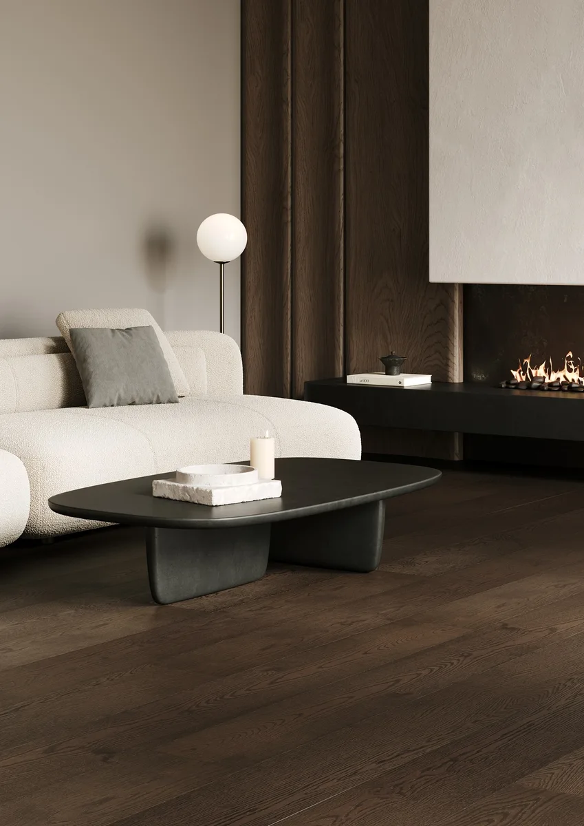 Композитная паркетная доска Quartz Parquet Престиж Дуб Трюфельный 1258-03 ABCD 700-1900×190×7