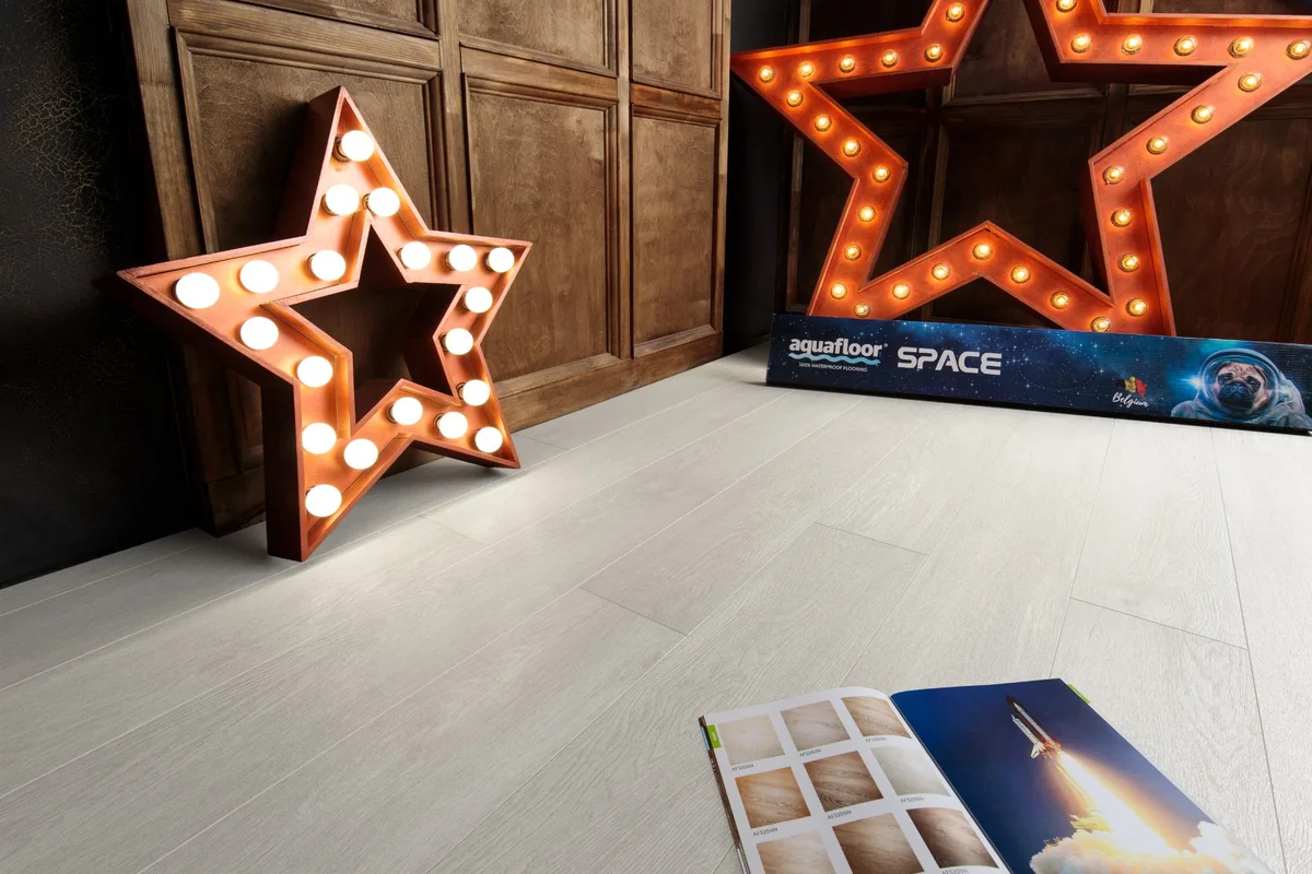 Кварцвиниловый SPC ламинат Aquafloor Space AF4006SPC 1220×180×4