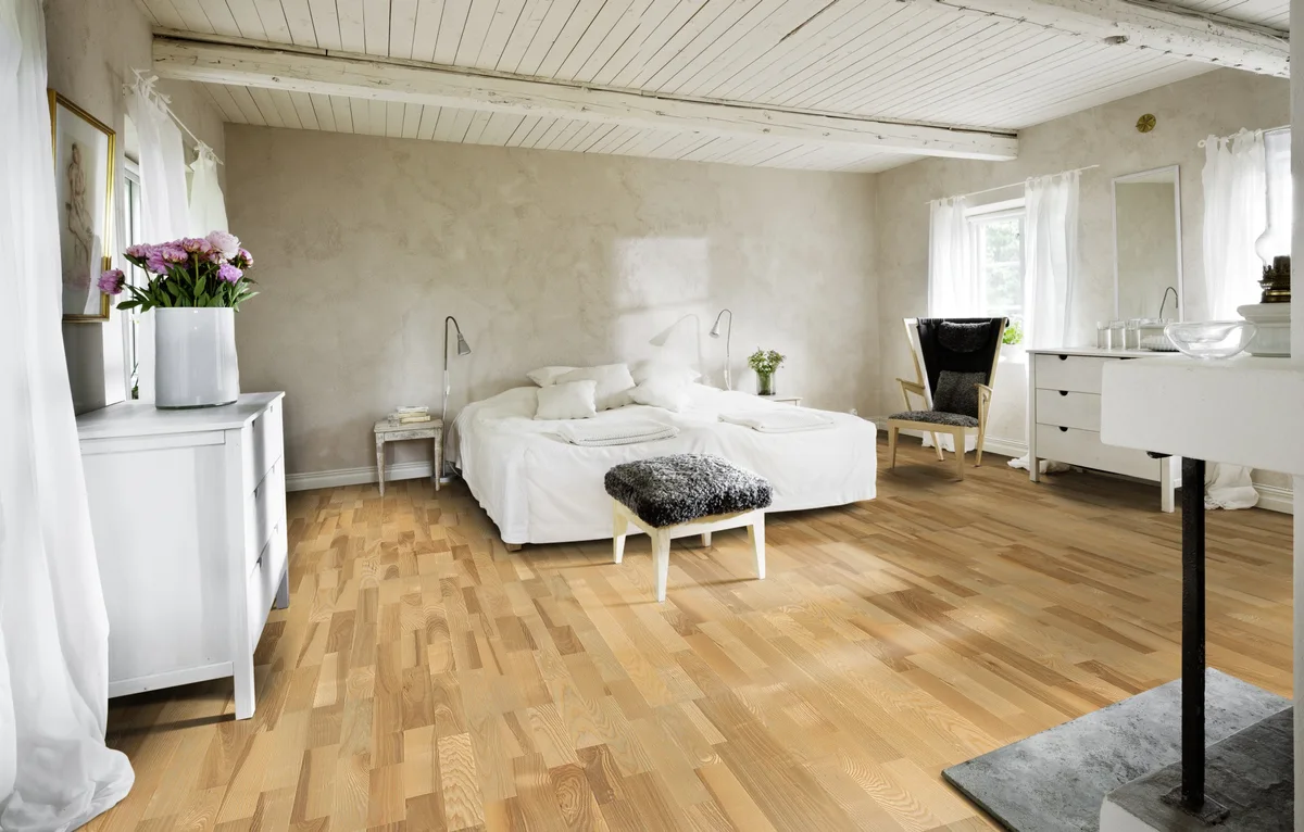 Паркетная доска Kahrs Скандинавская Ясень Кальмар Kalmar 153N18AK09KW240 Variation 2423×200×15