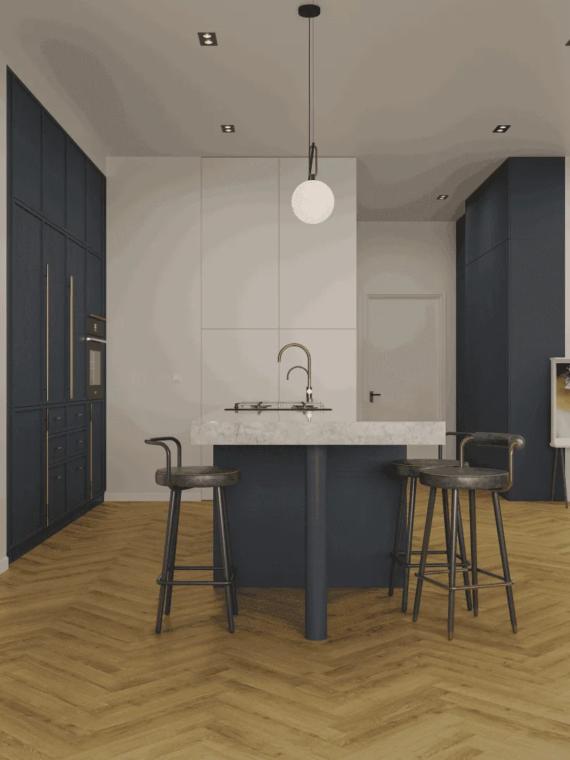 Ламинат Norland Herringbone Elegant 10 Дуб Фанэн LF306-17 венгерская елка 600×100×10