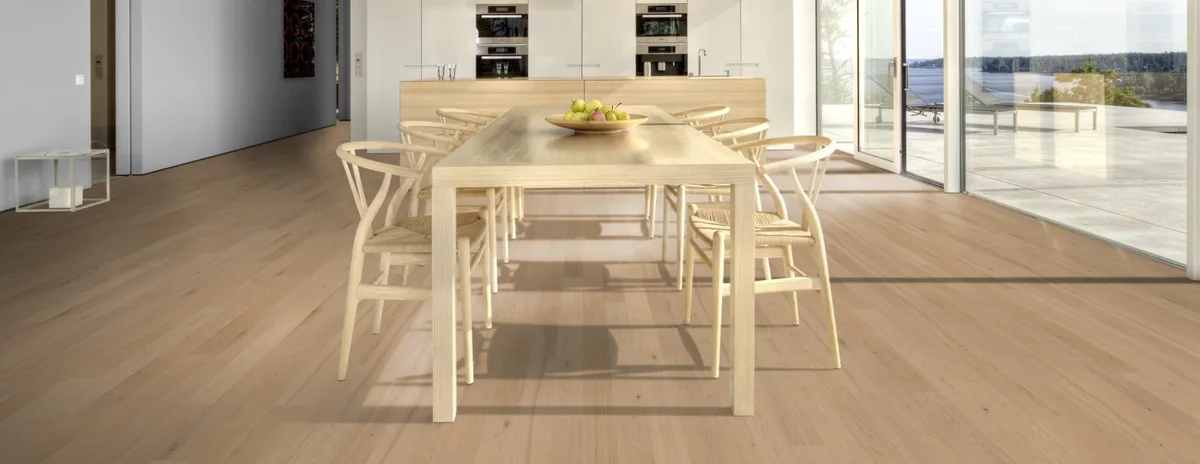 Паркетная доска Kahrs Канвас Дуб Палевый Fawn 13103AEK1KKW185 Variation 1860×127×13