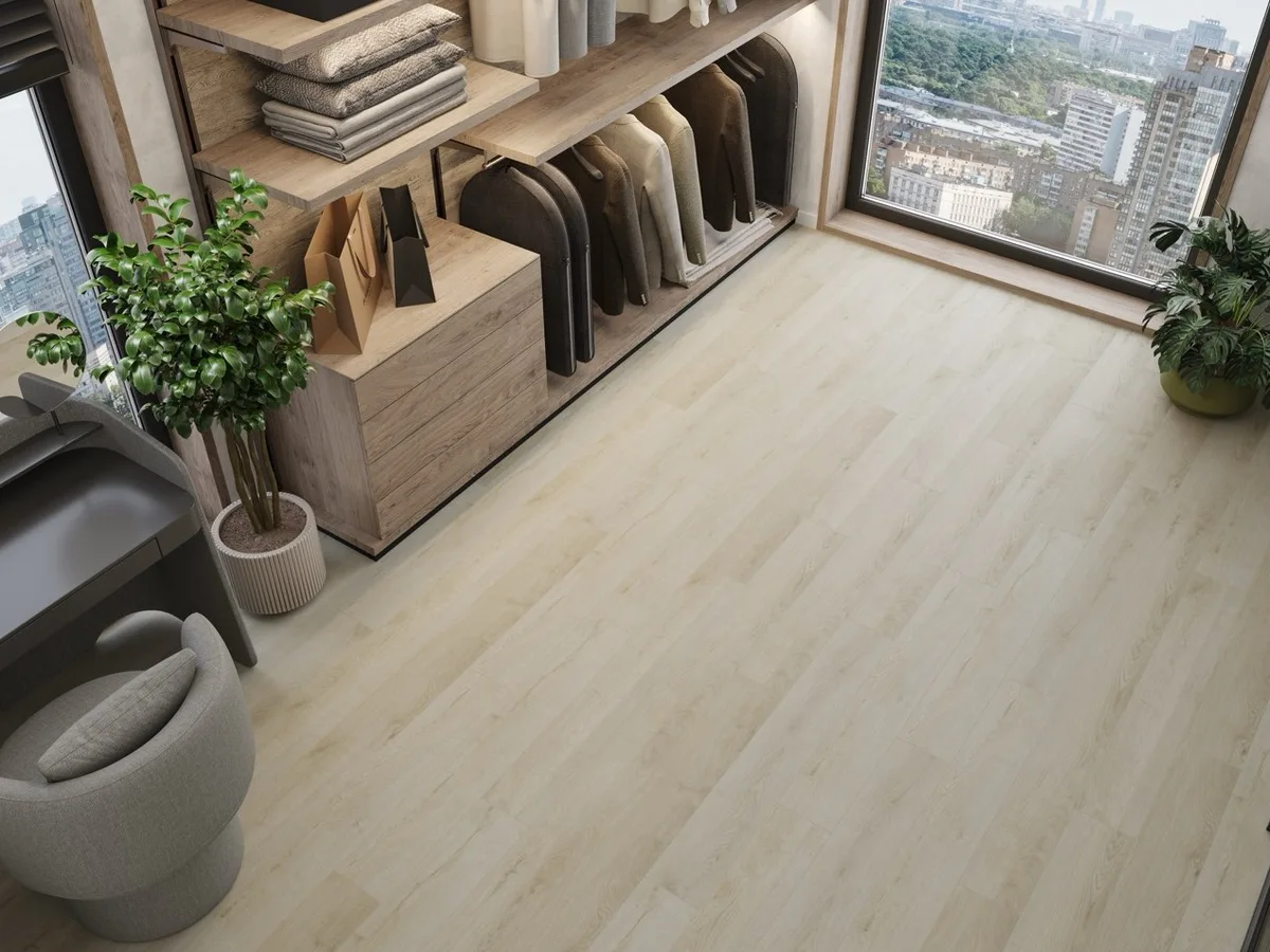Кварцвиниловый SPC ламинат Cronafloor Radical Chic Верди RC001 1200×180×5