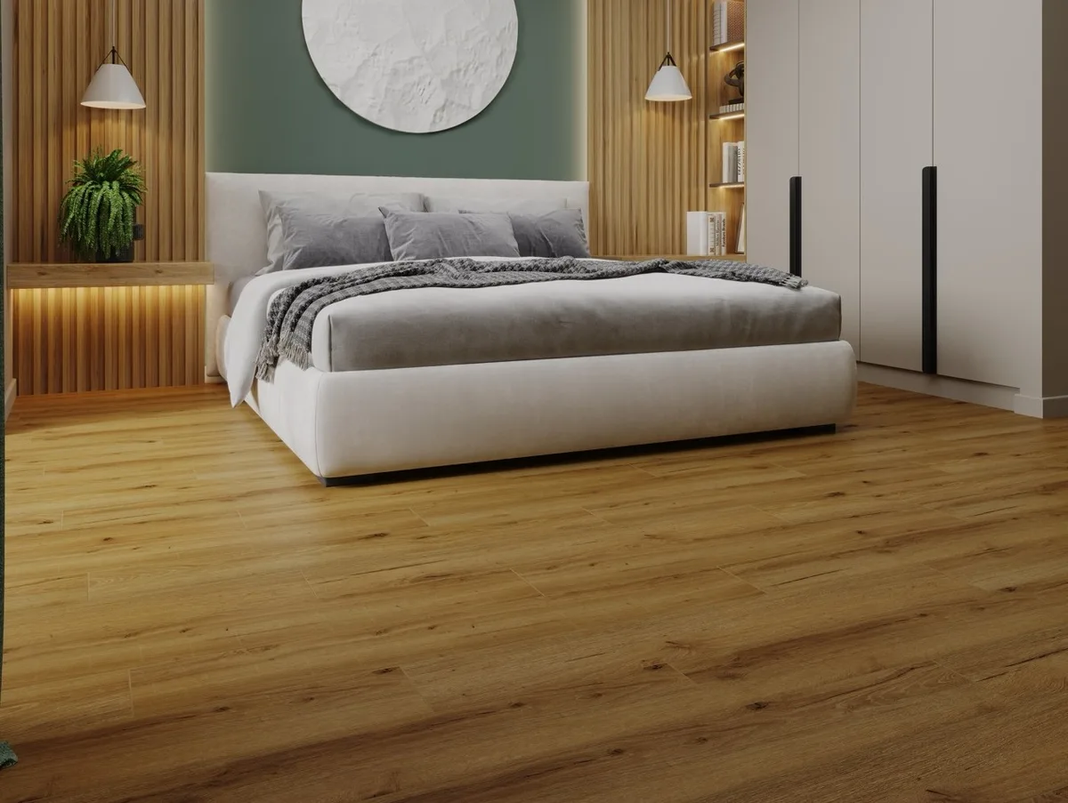 Кварцвиниловый SPC ламинат Cronafloor Radical Chic Люмия RC007 1200×180×5