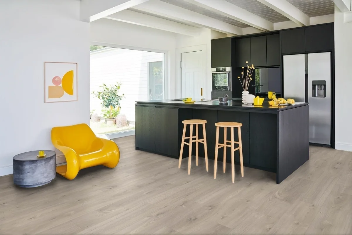 Ламинат Parador Basic 600XS Дуб Мистраль серый 1744356 1285×243×8