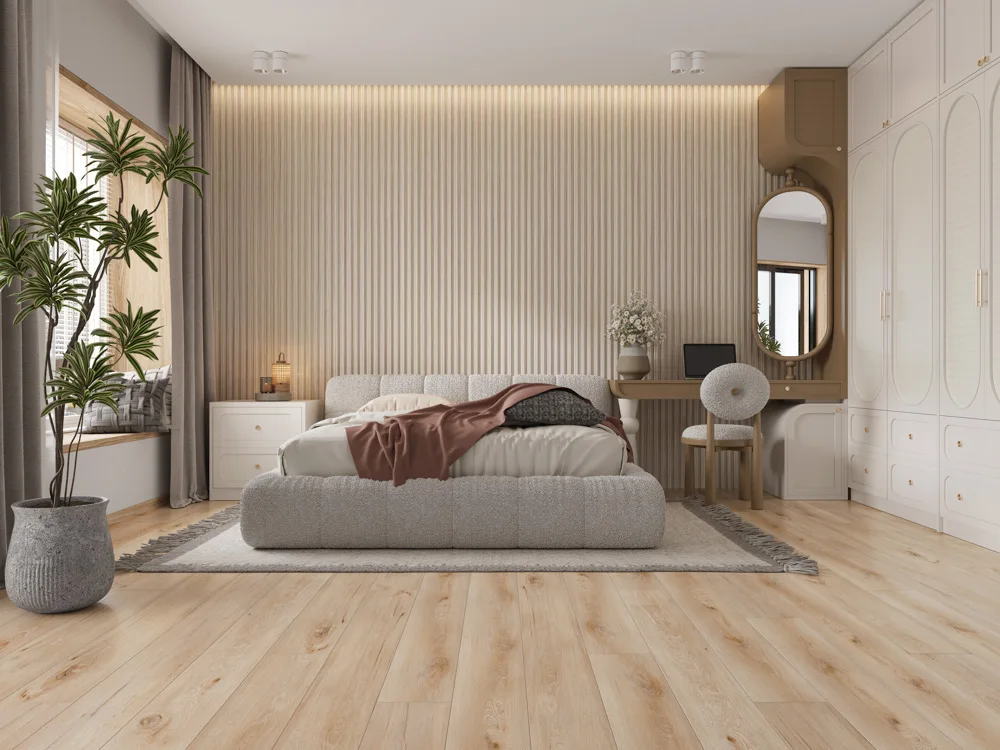 Кварцвиниловая плитка Cronafloor клеевая Wood Дуб Фрейзер W LVT 011 1200×180×2,5