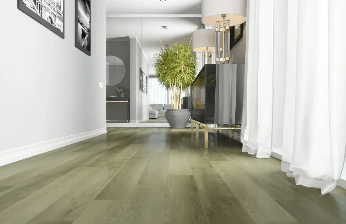 Кварцвиниловый SPC ламинат Home Expert Natural Дуб Весенний луг 0-009 1220×150×3,5