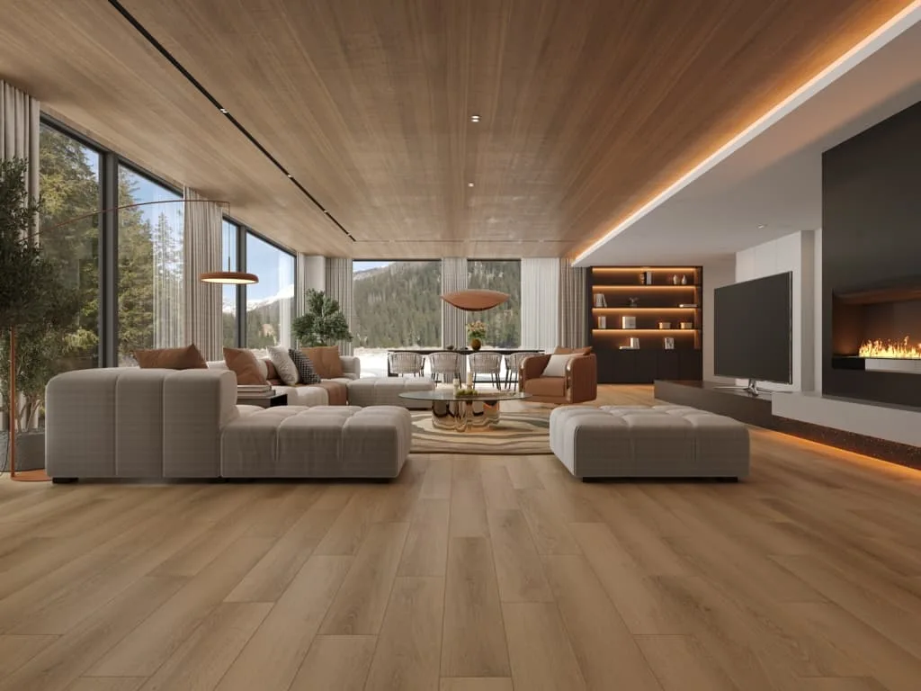 Кварцвиниловый SPC ламинат Alpine Floor Титан 8 Тритон ECO 27-8-R 1220×183×8
