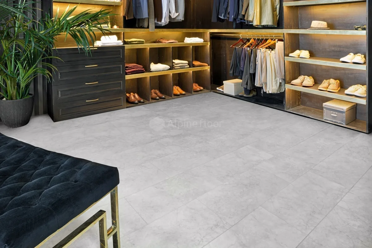 Кварцвиниловый SPC ламинат Alpine Floor Stone Mineral Core Вердон ECO 4-17 609,6×304,8×4
