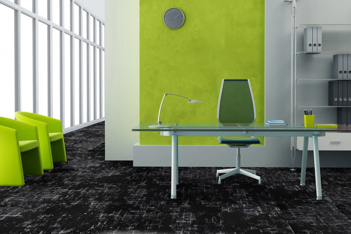 Ковровая плитка Associated Weavers Macro Tile цвет 97 Thunder 500×500×6