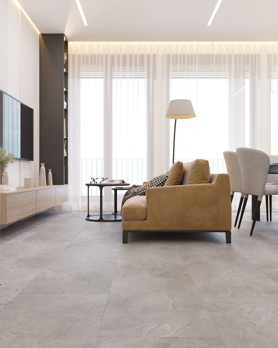 Кварцвиниловый SPC ламинат Vinilam Ceramo Stone Элейский Камень 91903 940×470×8