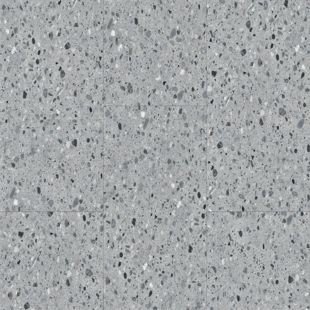 Кварцвиниловая плитка Fargo клеевая Stone LVT Терраццо Холодный 6949-1 606×303×2,5