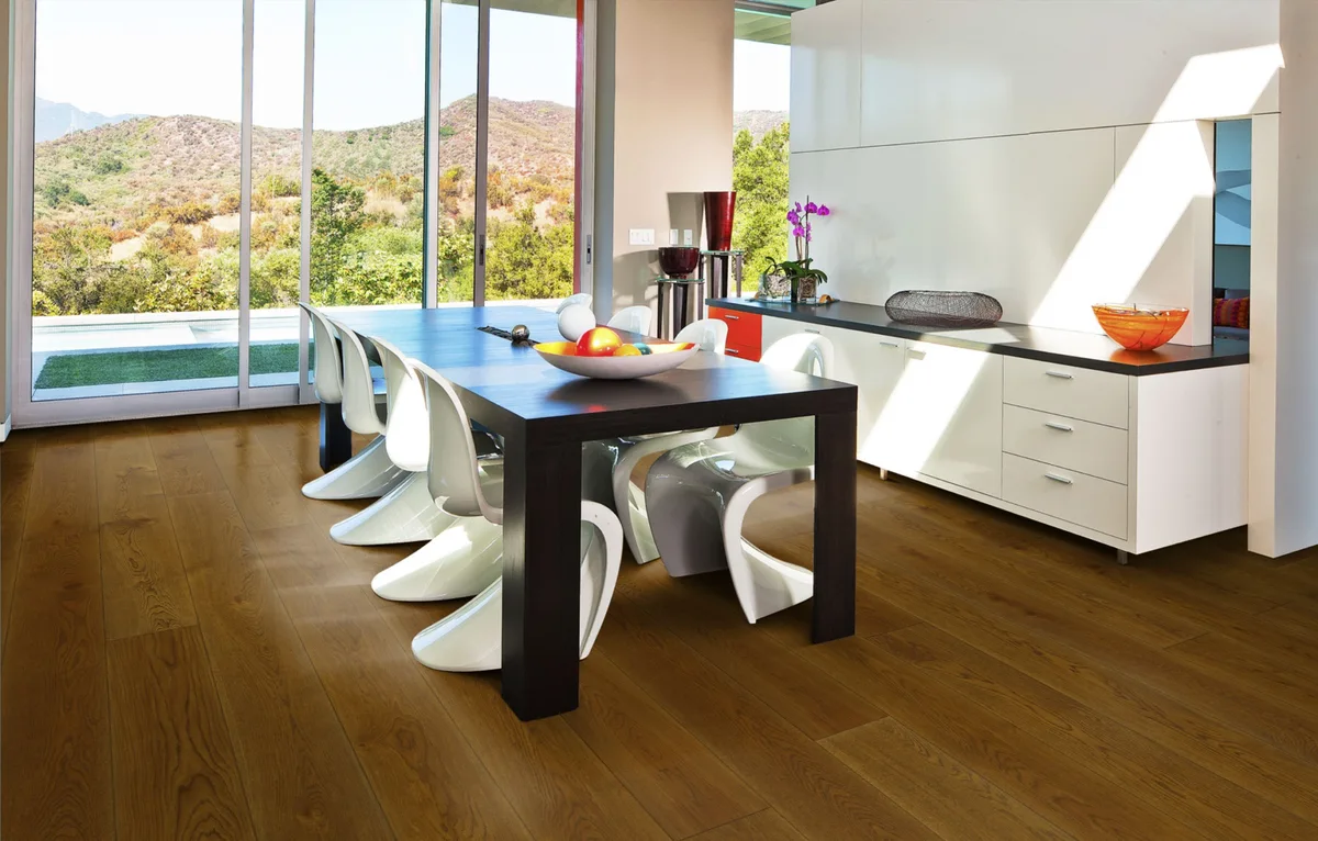 Паркетная доска Kahrs Новая классика Дуб Янтарь Nouveau Rich 151N8AEKQ1KW240 Lively 2420×187×15