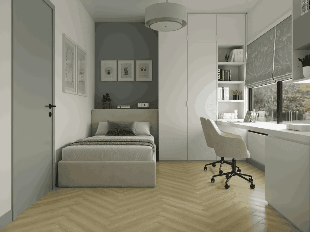 Кварцвиниловый SPC ламинат Alpine Floor Титан Паркет Арго ECO 29-7-R венгерская елка 600×125×6