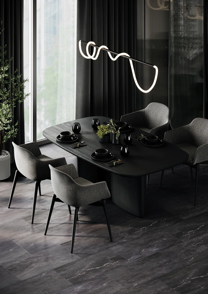 Кварцвиниловый SPC ламинат Home Expert Rock Derby 9110 610×305×4