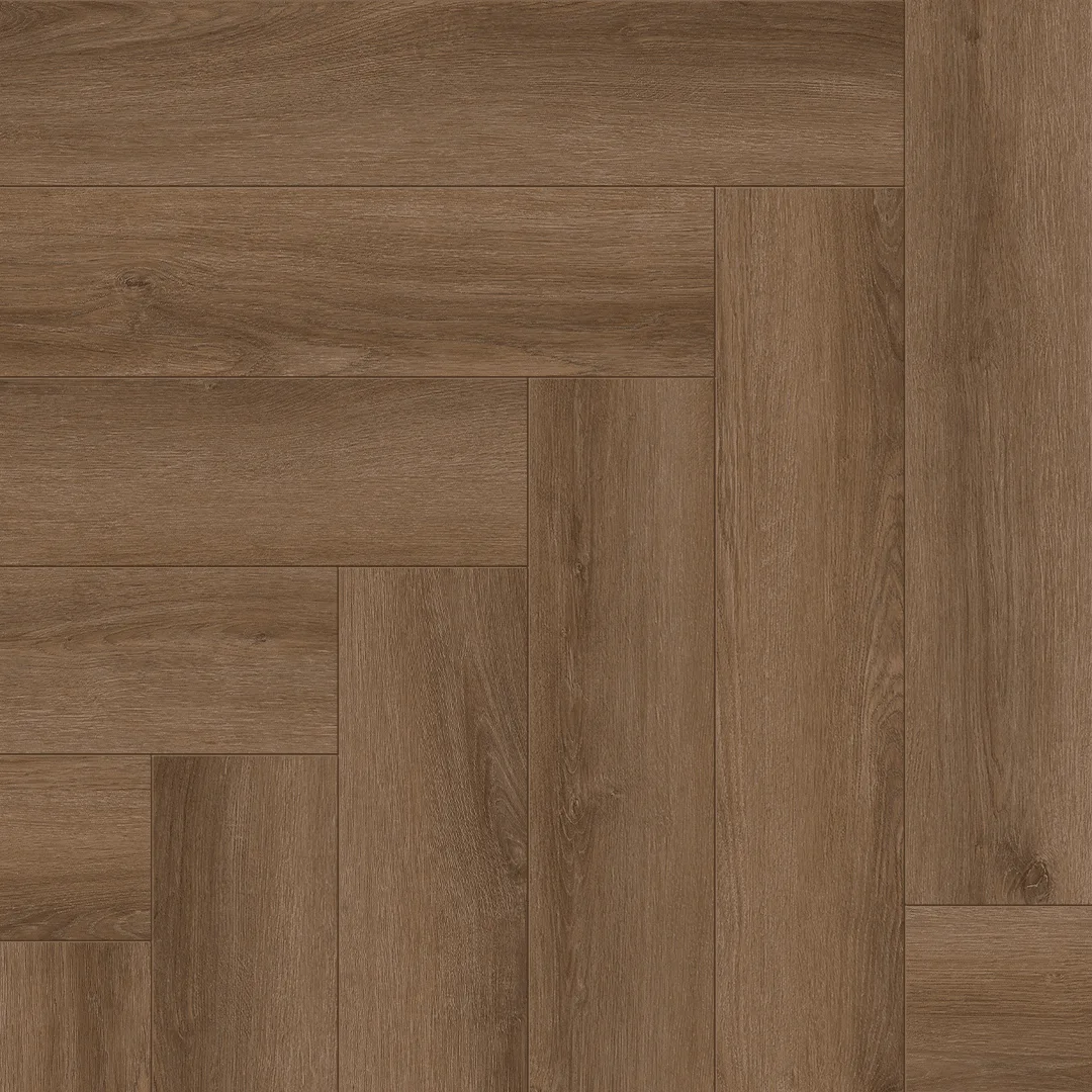 Кварцвиниловый SPC ламинат Alpine Floor Титан Паркет Арес ECO 29-9-R венгерская елка 600×125×6