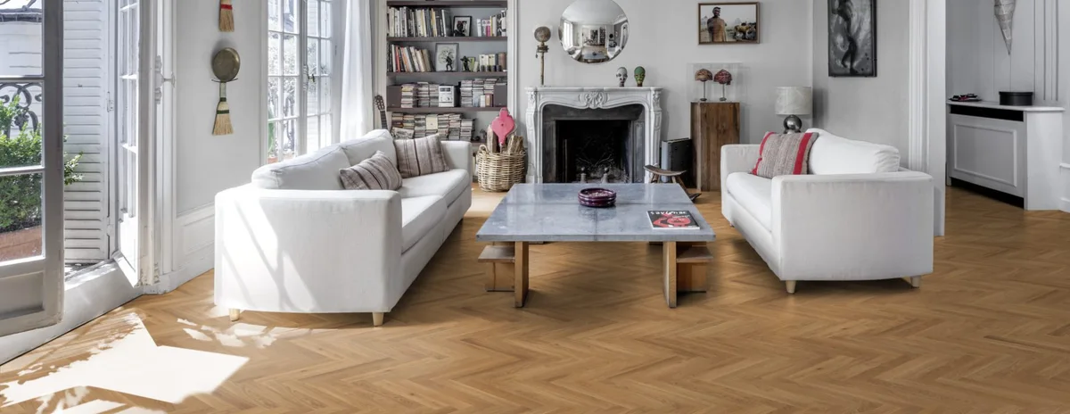 Инженерная доска Kahrs Дуб CD Natural 111PCDEKF0KE600 Lively венгерская елка 600×120×11