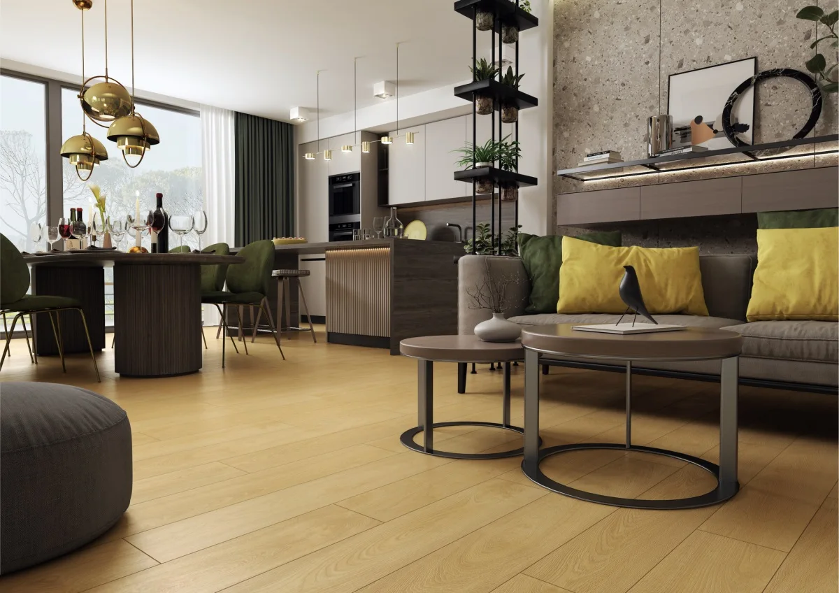 Ламинат Kronopol Аурум Сефора Аква Дуб Маккиато Machiatto Oak D40464 1380×191×10