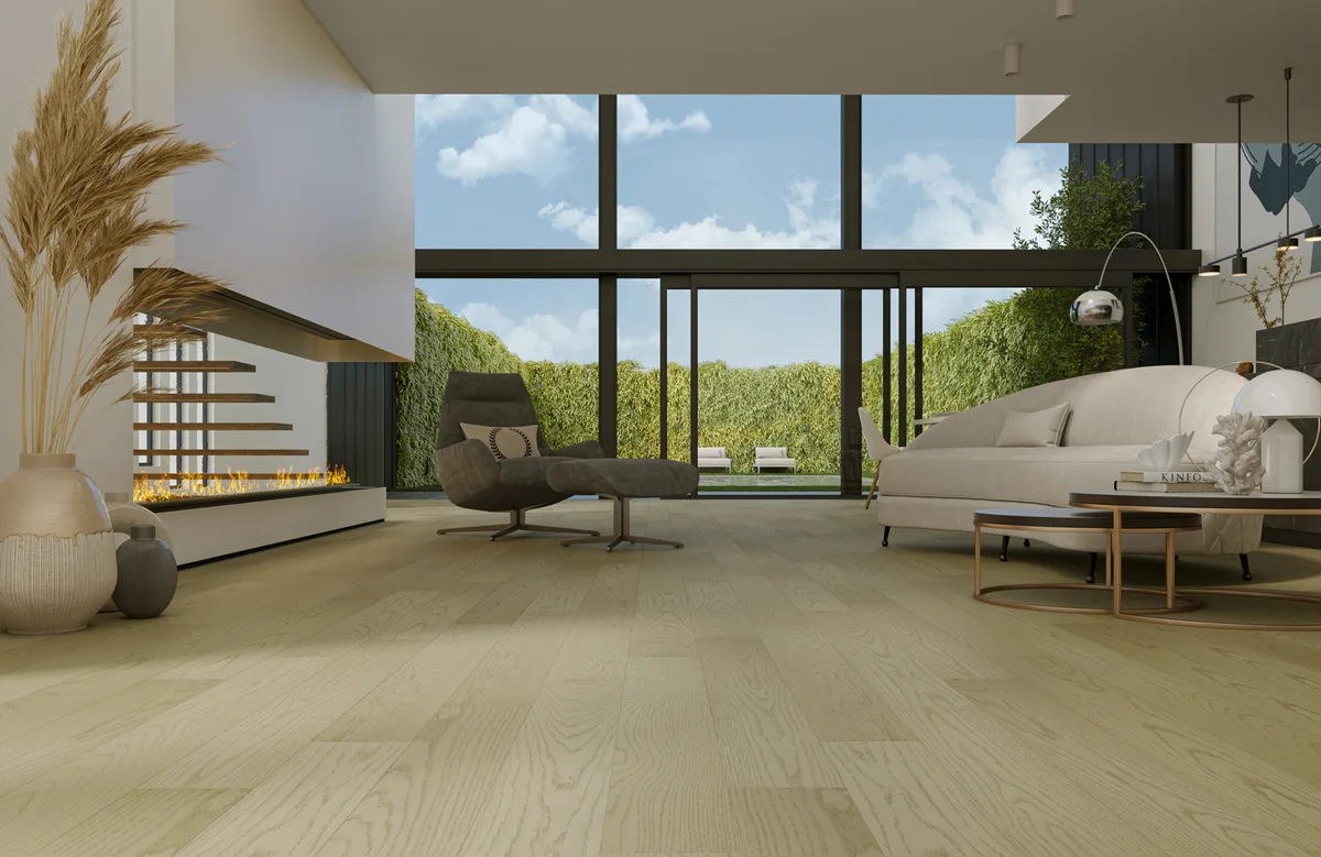 Композитная паркетная доска Quartz Parquet Классик Дуб шампань 414 400-1220×152×5