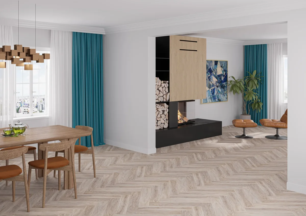 Кварцвиниловый SPC ламинат Alta Step Encanto Сицилия SPC4501 венгерская елка 630×126×4,3