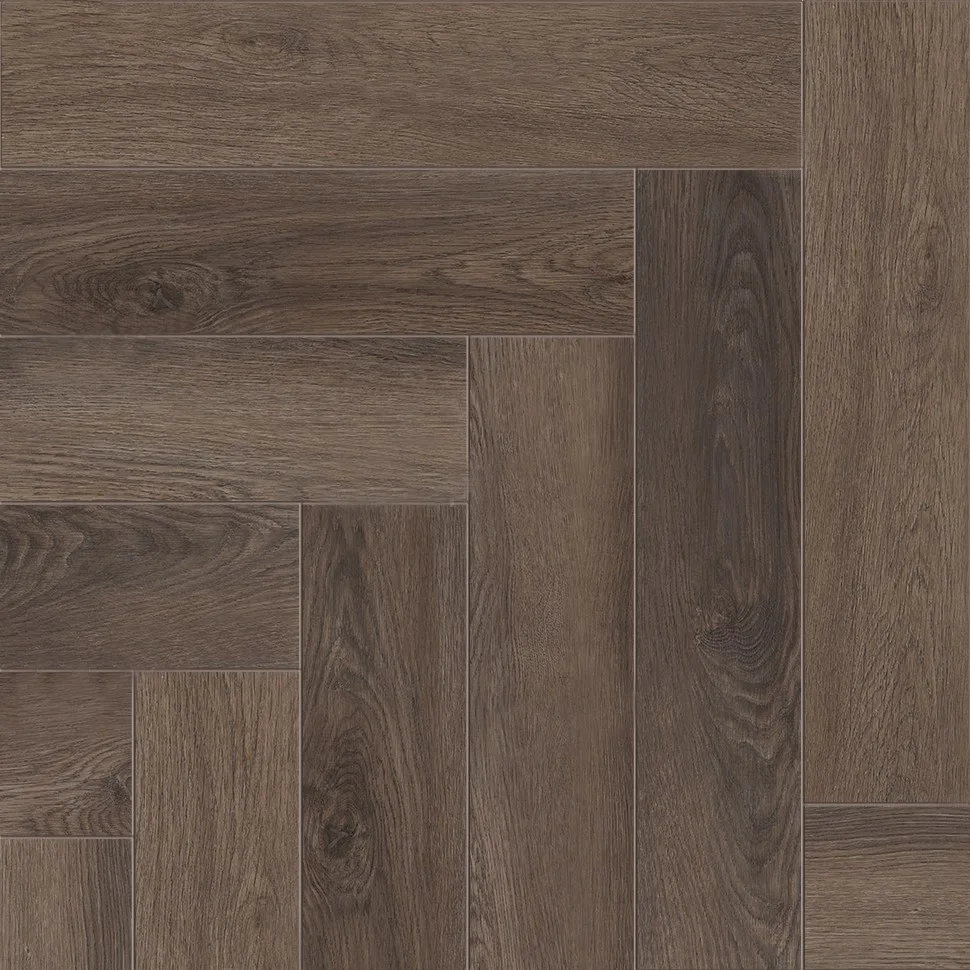 Кварцвиниловый SPC ламинат Alpine Floor Parquet Premium Дуб Фафнир ECO 19-16 венгерская елка 600×125×8