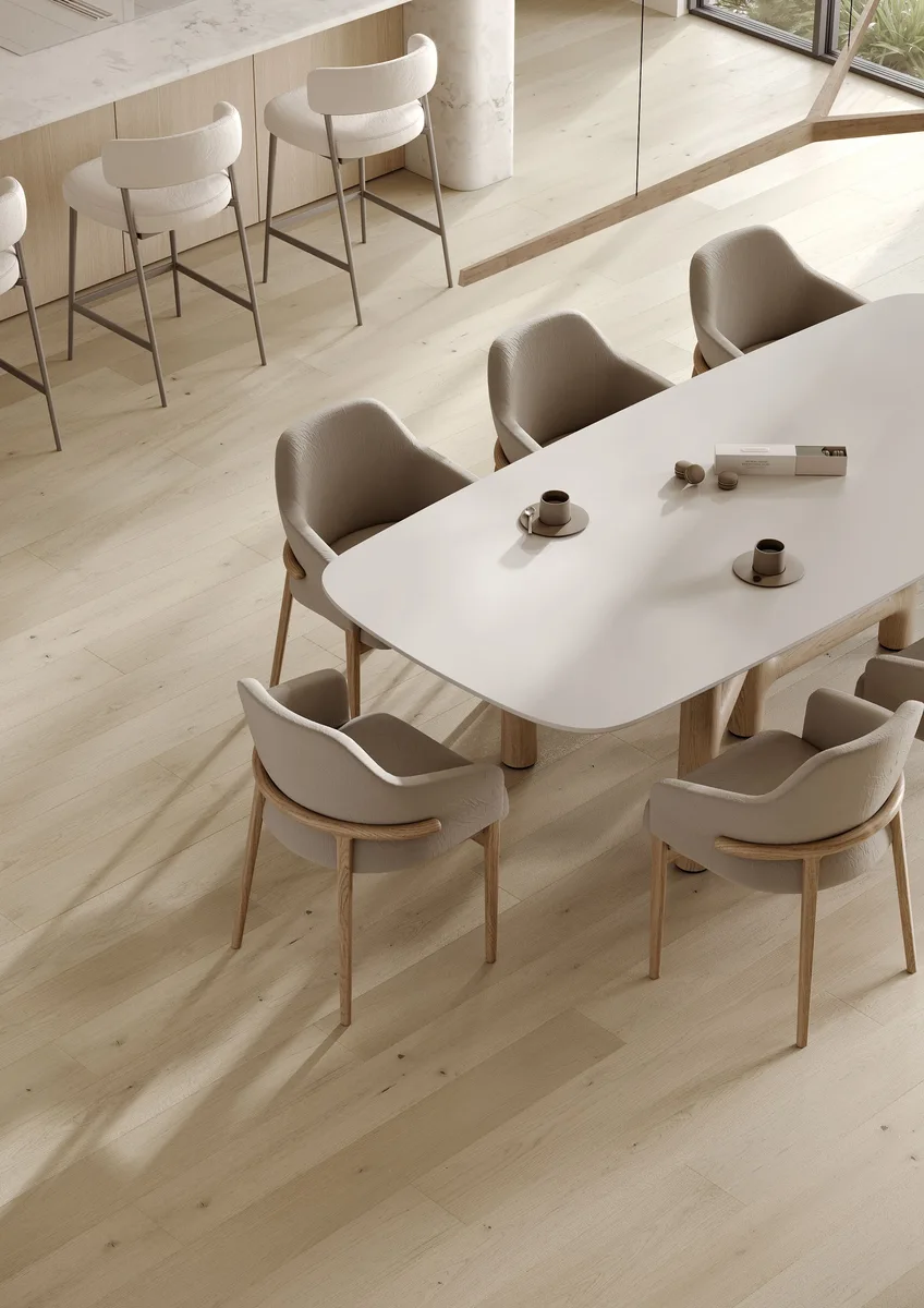 Композитная паркетная доска Quartz Parquet Престиж Дуб Маскарпоне 1258-06 ABCD 700-1900×190×7