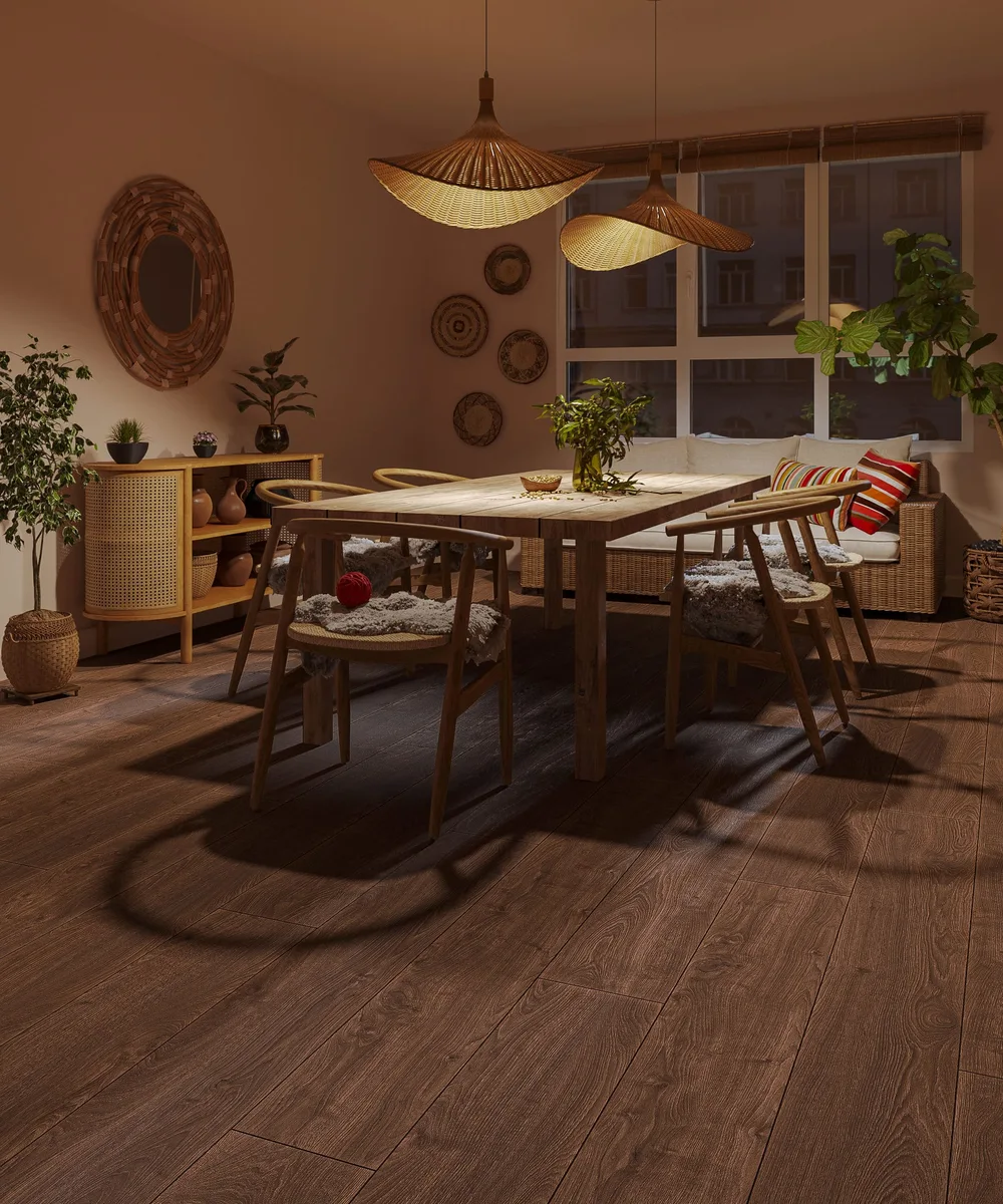 Ламинат My Floor Residence Дуб Макро Коричневый ML1010 1845×244×10