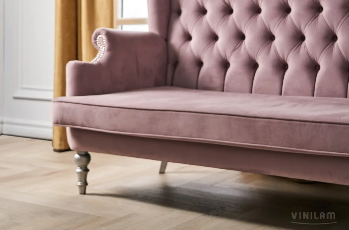 Кварцвиниловый SPC ламинат Vinilam Parquet Herringbone Паркет Скандинавский IS11188 венгерская елка 720×120×6,5
