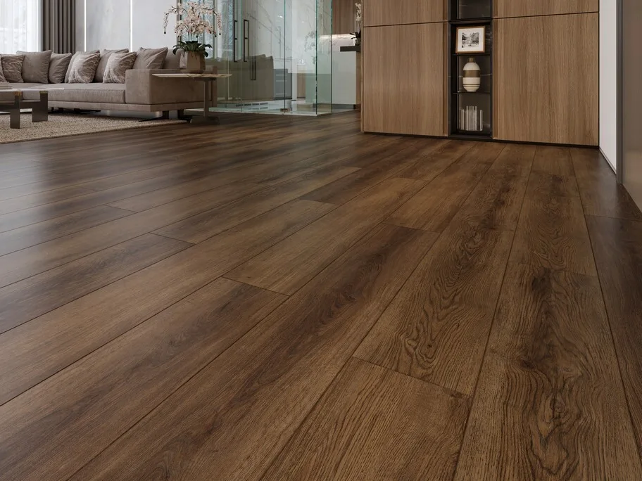 Кварцвиниловый SPC ламинат Evofloor Home Oak Сhocolate Дуб Шоколадный L-20242 1220×183×4