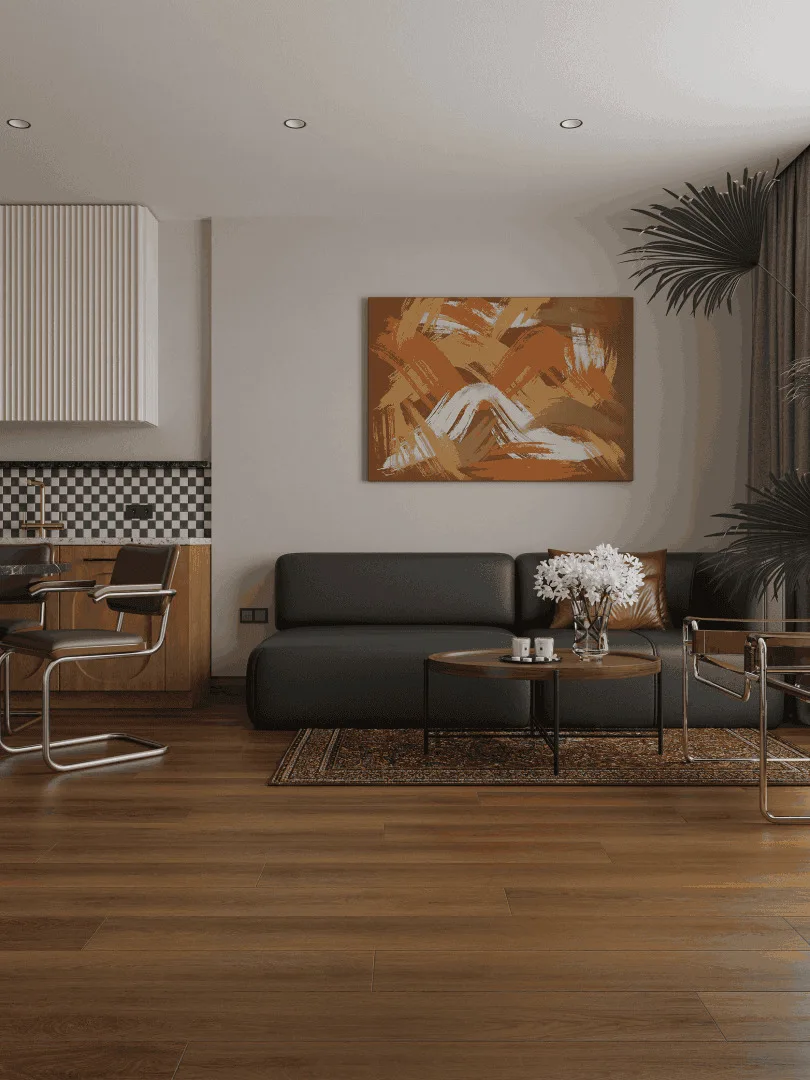 Кварцвиниловый SPC ламинат Alpine Floor Premium XL Дуб Утренний ECO 7-38 1524×180×8