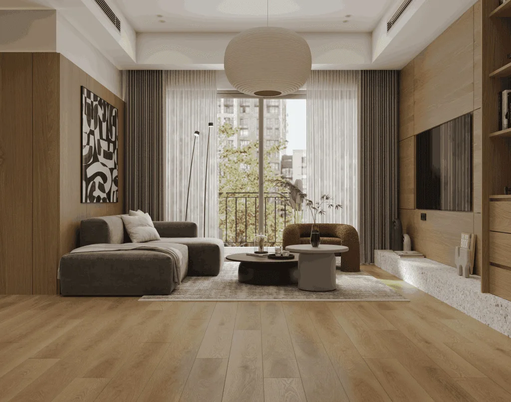 Кварцвиниловый SPC ламинат Alpine Floor Premium XL Дуб Льняной ECO 7-36 1524×180×8