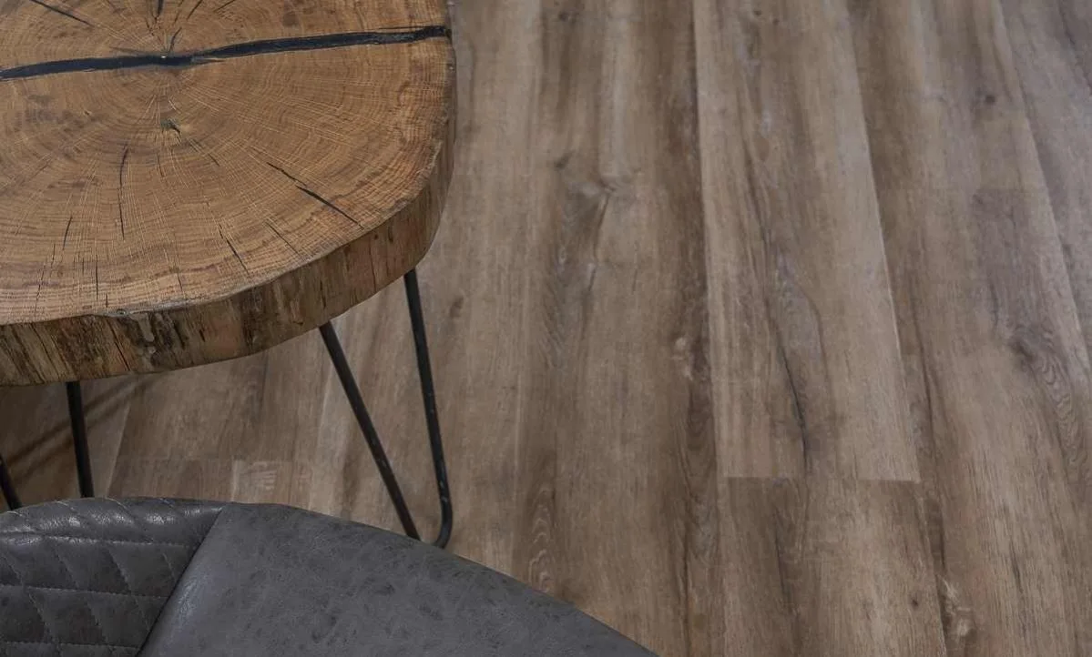 Кварцвиниловый SPC ламинат Vinilam Ceramo Cork Дуб Биль 8895-EIR 1520×225×8