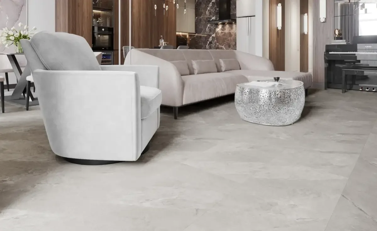 Кварцвиниловая плитка Vinilam клеевая Ceramo Stone Glue Тосканский Камень 91902 950×475×2,5