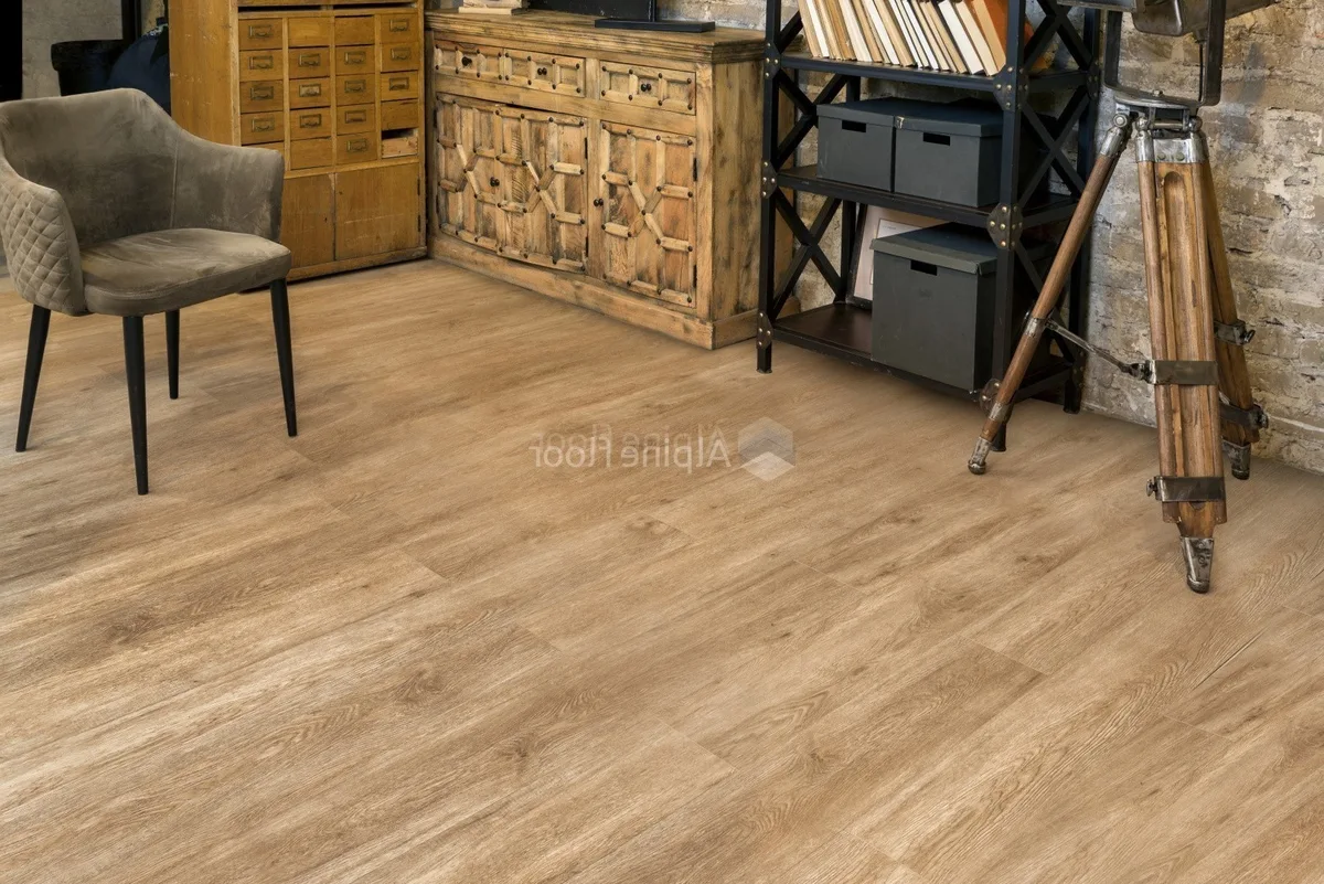 Кварцвиниловая плитка Alpine Floor клеевая Grand Sequoia LVT Камфора ECO 11-502 1219,2×184,15×2,5
