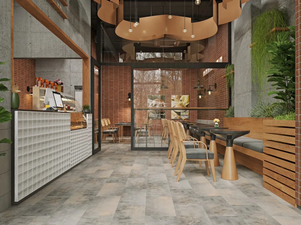 Кварцвиниловая плитка Cronafloor клеевая Stone Ормигон S LVT 003 600×300×2,5