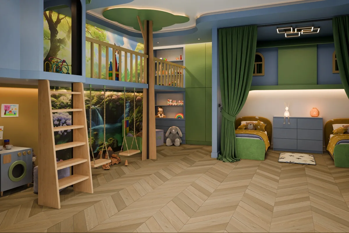 Кварцвиниловый SPC ламинат Damy Floor Chevron Тюильри DF03-Ch французская елка 600×127×5