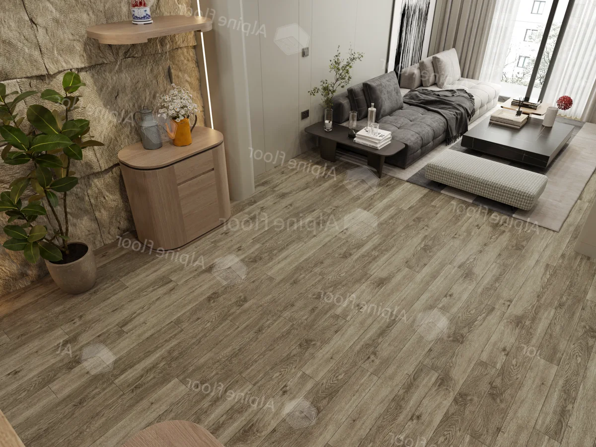 Кварцвиниловый SPC ламинат Alpine Floor Grand Sequoia Village Венге Грей ECO 11-807 1220×125×4