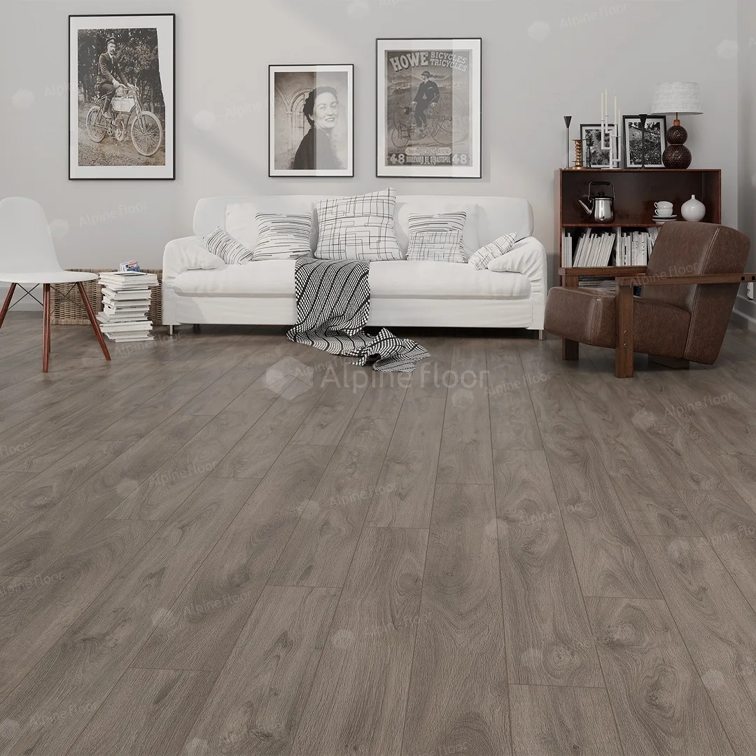 Ламинат Alpine Floor Albero Дуб Смоук А1015 1380×142,5×10