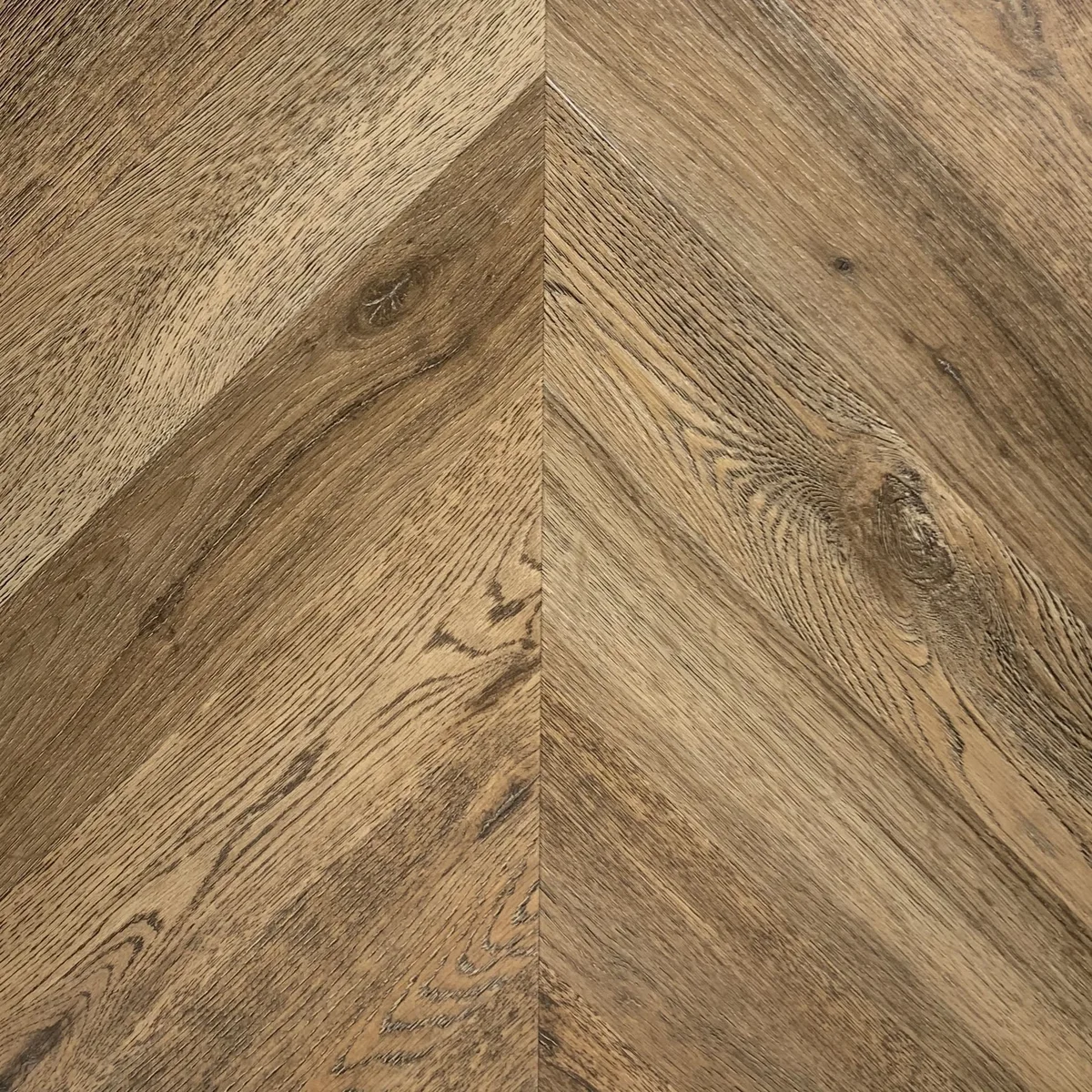 Кварцвиниловая плитка Vinilam клеевая Parquet Chevron Glue Шеврон Нормандия RI153610CL4 французская елка 690×115×2,5