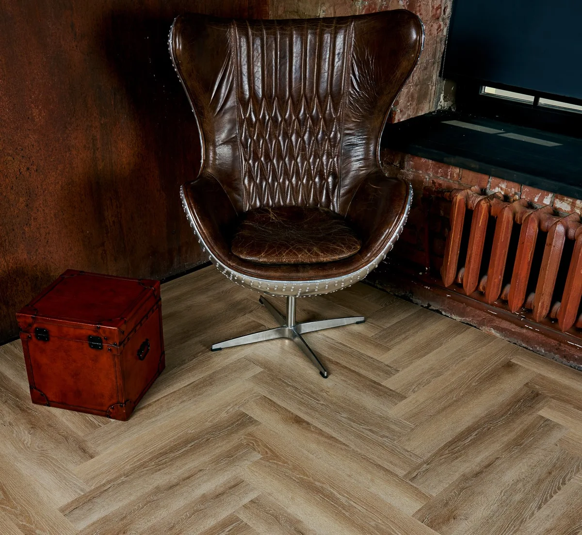 Кварцвиниловая плитка Vinilam клеевая Parquet Herringbone Glue Паркет Классический GD11166 венгерская елка 762×152,4×2,5
