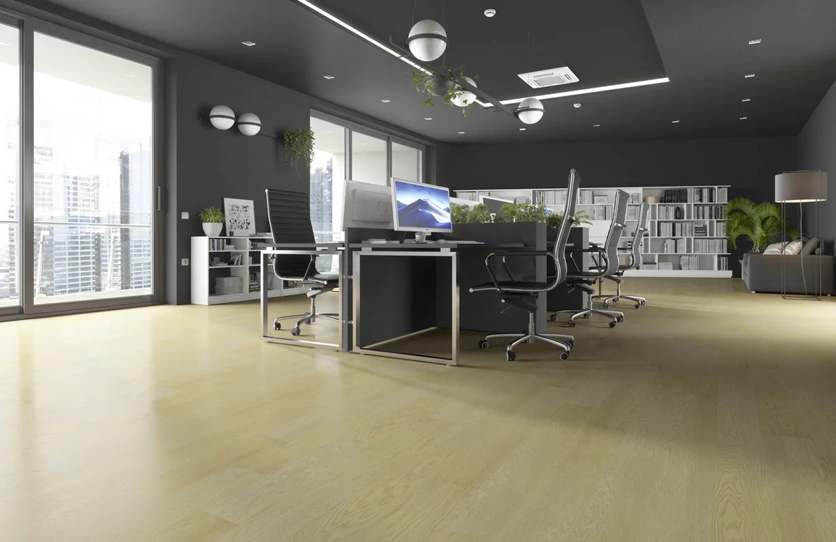 Кварцвиниловый SPC ламинат Fargo Comfort Дуб Сидней 64W970 1220×150×4