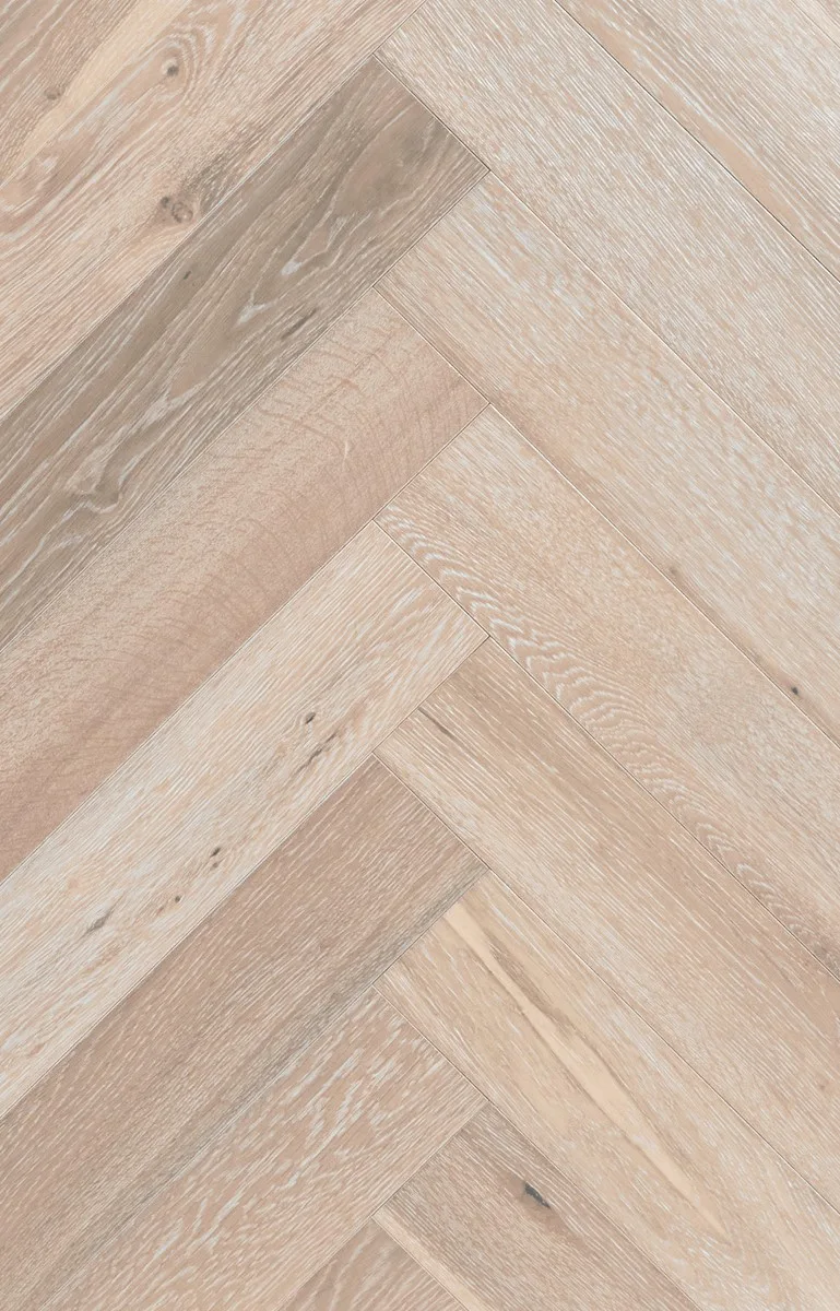 Инженерная доска Wood Bee Дуб Крема ABC венгерская елка 600×92×12