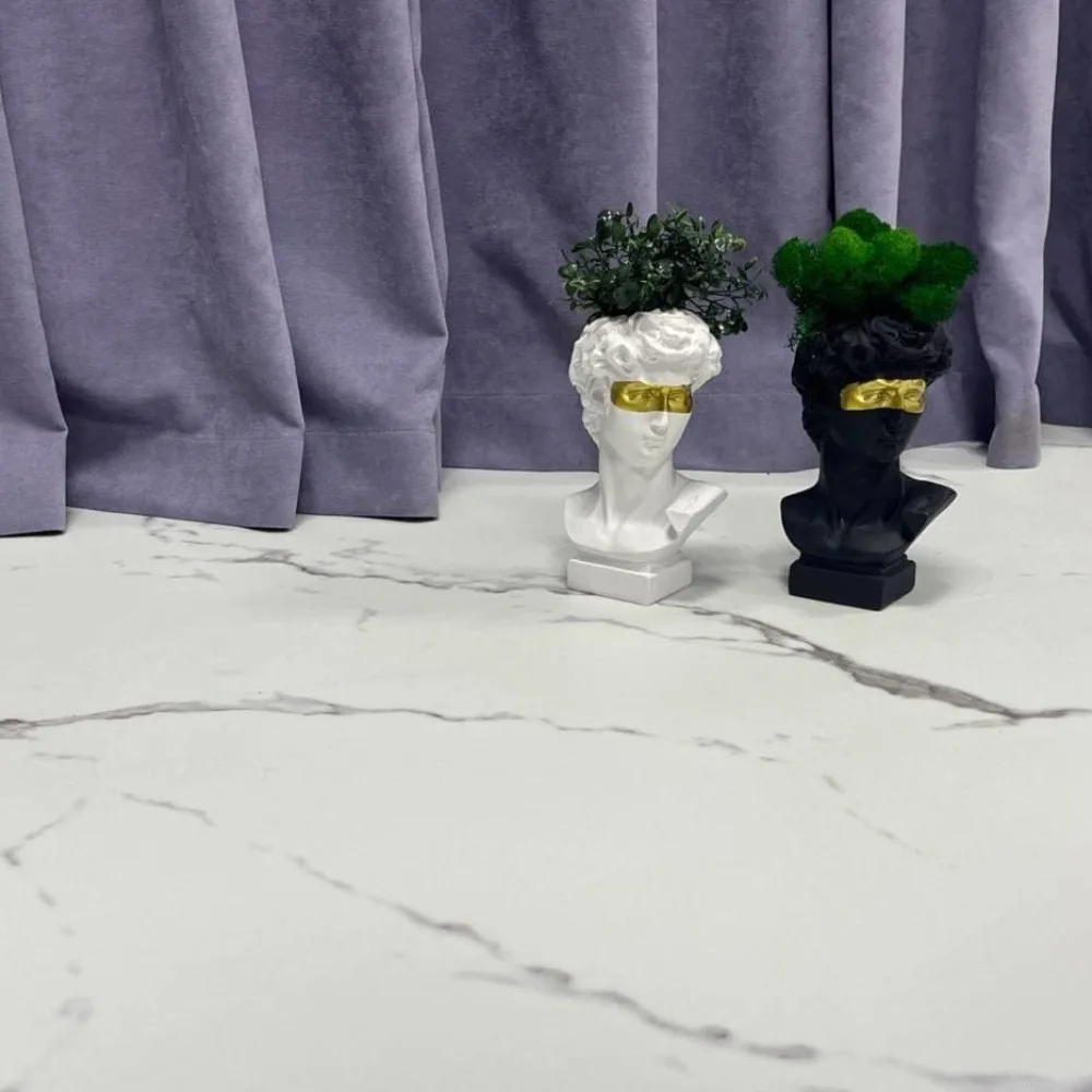 Кварцвиниловый SPC ламинат Vinilam Ceramo Stone Итальянский мрамор 83444 940×470×8