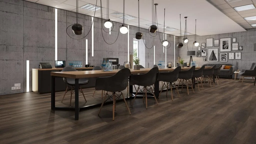 Кварцвиниловая плитка Alpine Floor клеевая Easy Line Дуб Левитан ЕСО 3-43 1219,2×184,15×3