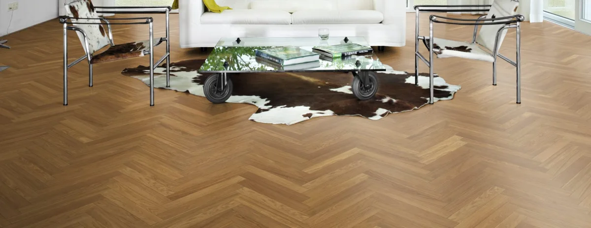 Инженерная доска Kahrs Дуб AB Natural 111PABEKF0KE600 Calm венгерская елка 600×120×11