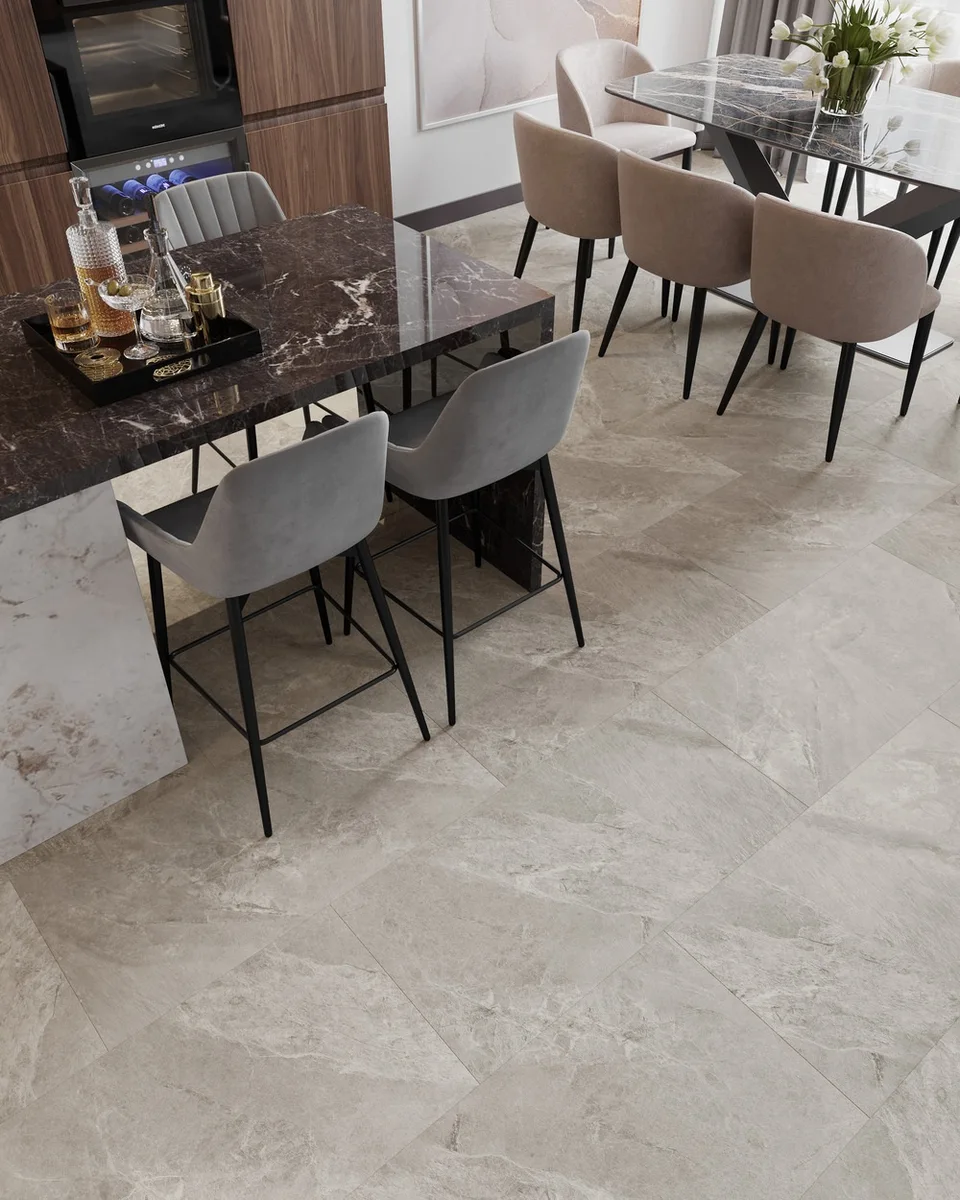 Кварцвиниловый SPC ламинат Vinilam Ceramo Stone Тосканский Камень 91902 940×470×8